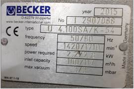 Becker U 4.100SA/K (поз 30)