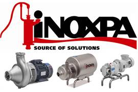 Inoxpa Manual CIP unit, mobile version, with 1 tank of 500l., flow rate 10.000 l/h