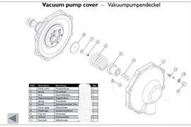 Iveco Magirus FPN 10-2000 diaphragm (pos 2)