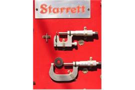 Starrett S154LZ  (9/32" (7mm)  Adjustable Parallels - 6 Parallels  Size: A, B, C, D, E, F - in Case)
