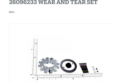 Demag B003 Wear and tear set