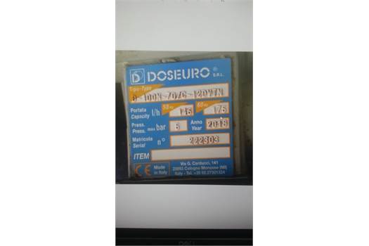 Doseuro TYPE:D100N-70/C -12 DV Pump