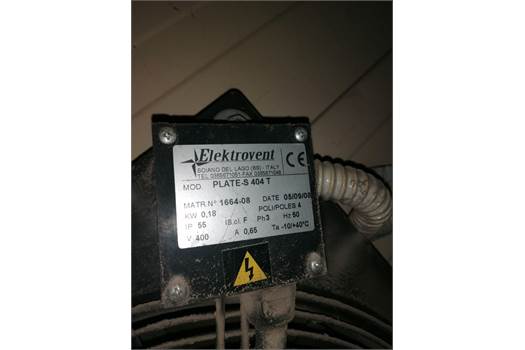 ELEKTROVENT PLATE-S 404 T ventilator