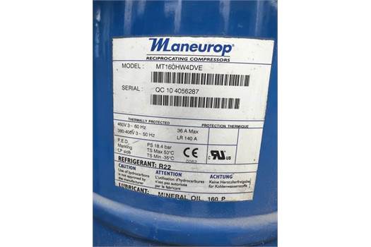 Maneurop (Danfoss) MT160HW4DVE компресор