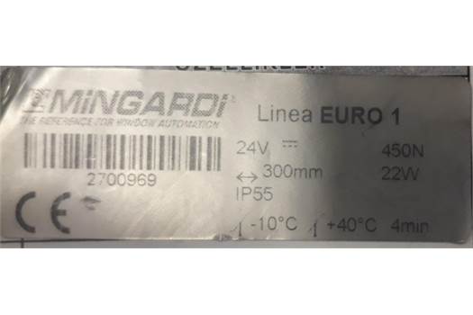 Mingardi Linea EURO 1  