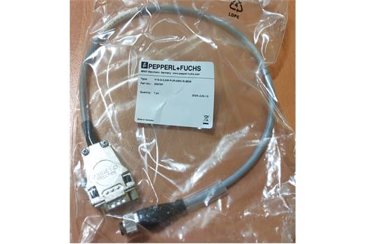 Pepperl-Fuchs 200767, V15-G-0,5M-PUR-ABG-SUBD9 Connector with cable