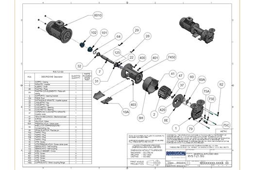 Robushi  KRVS 14/SG/T-AT, с.н. 06-36736 corpus of pump