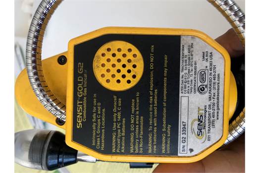 Sensit Technologies Sensit GOLD G2/TC With PPM Option + including hardcase Code: SEN-911-00000-51 Gas detector