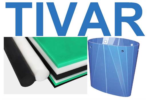TIVAR® TIVAR PLUGS BLUE 1/4X1.50DIA 1/2LNR (moq 50pc) 